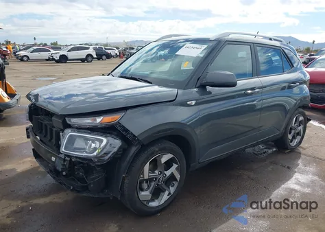 2025 Hyundai Venue Sel from USA, damaged, VIN KMHRC8A31SU370693